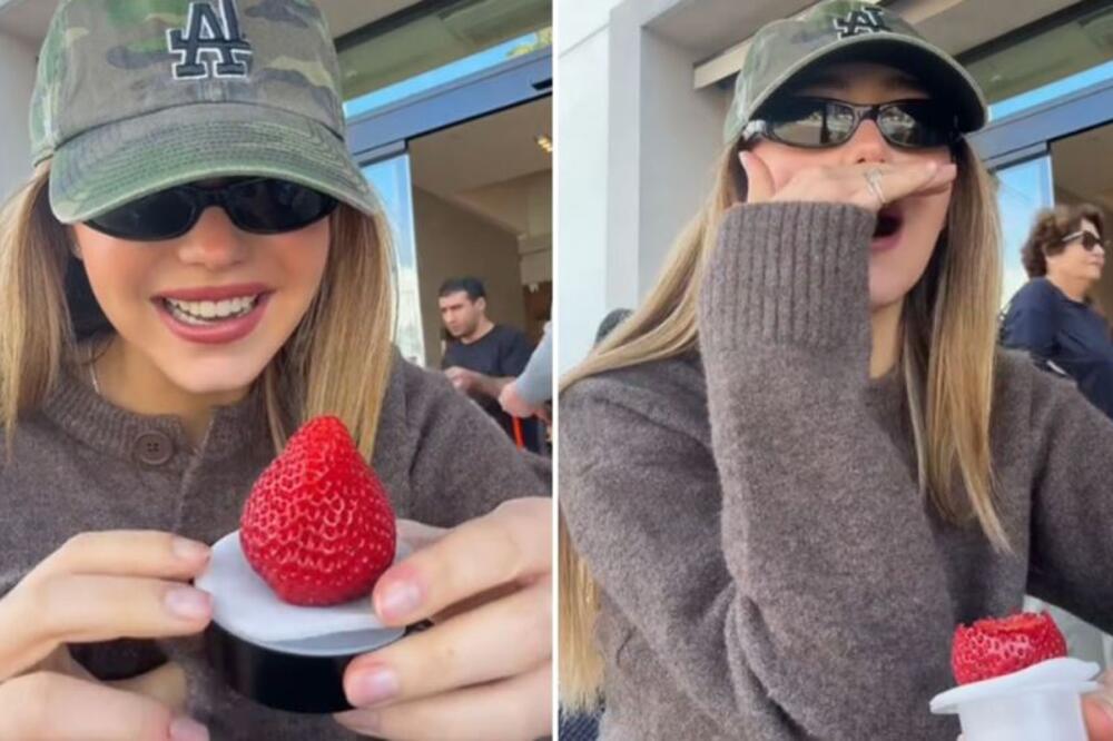 Devojke masovno kupuju jednu jagodu od 2.100 dinara! Dobijete je u luksuznom pakovanju, a razlog za cenu je bizaran