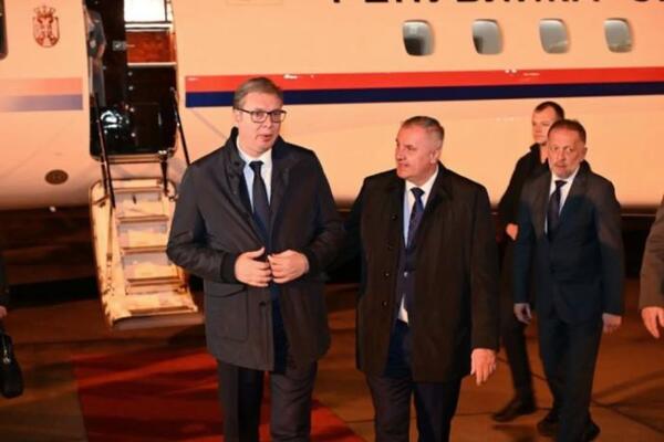 Vučić stigao u Banjaluku: Večeras se sastaje sa Dodikom