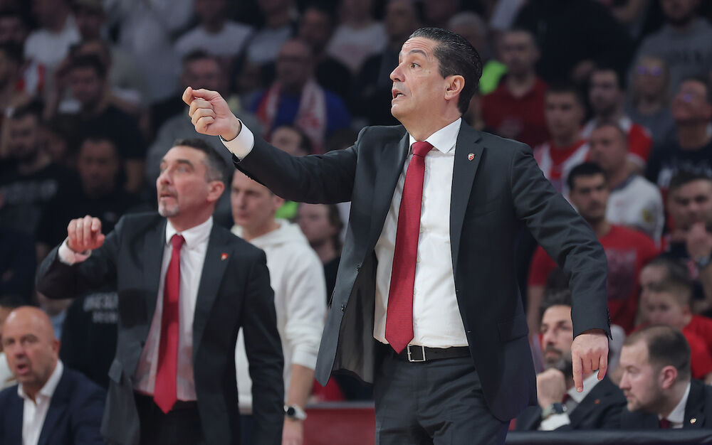 Detalj sa utakmice Crvene zvezde i Žalgirisa iz Kaunasa