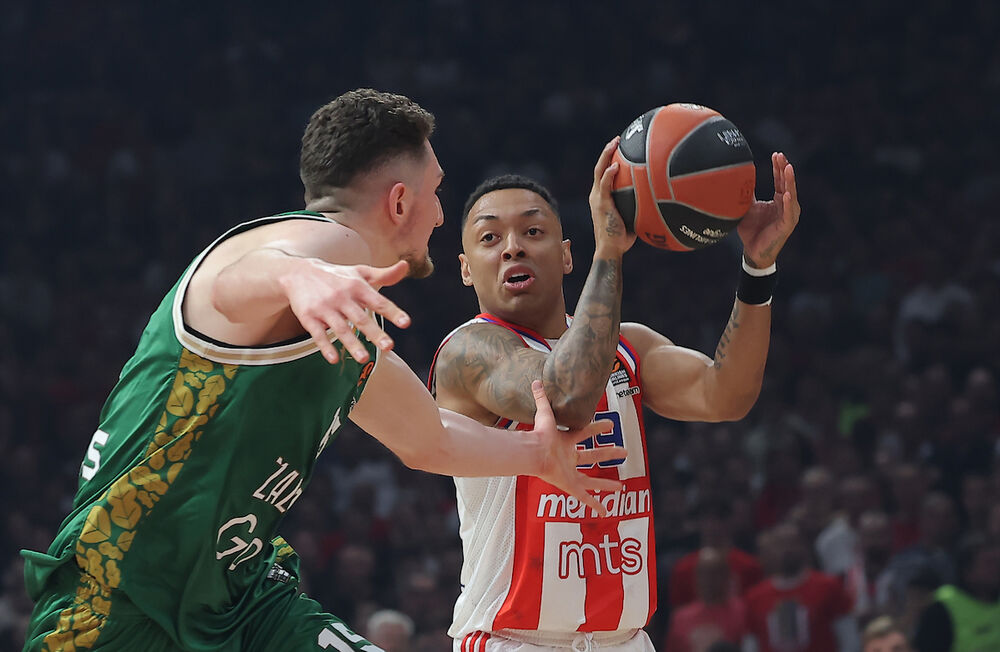 Detalj sa utakmice Crvene zvezde i Žalgirisa iz Kaunasa