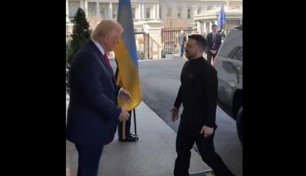 Donald Tramp, Volodimir Zelenski