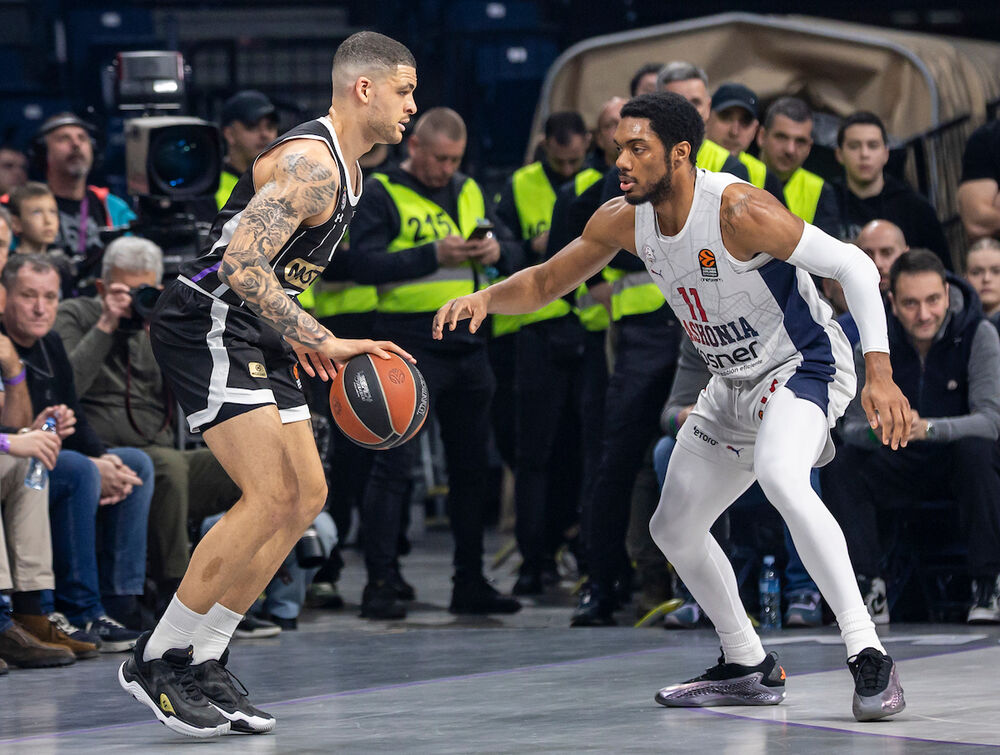 Detalj sa utakmice Partizana i Baskonije