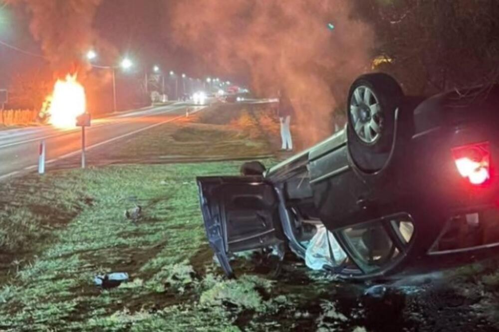 Oglasio se MUP o strašnoj nesreći kod Subotice: Pijan izgubio kontrolu nad vozilom, pa se zakucao u drugi