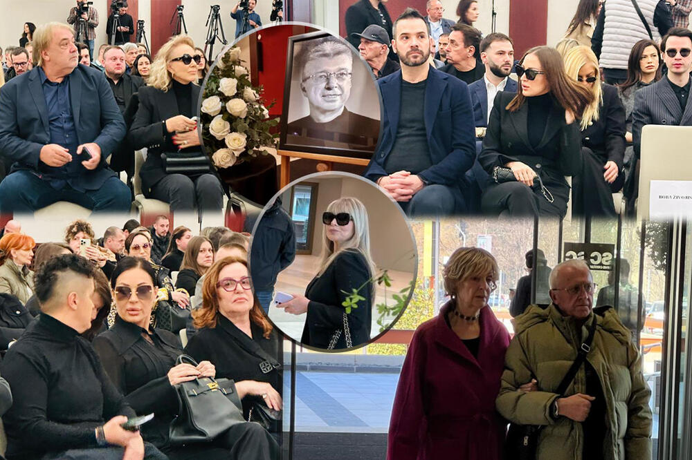 "Čuvaj mi ženu i decu": Završena komemoracija Saši Popoviću, potresni govori u Sava centru