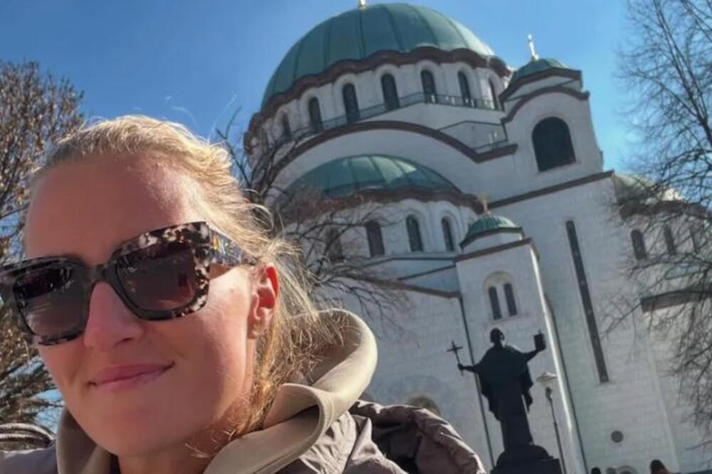 Šestostruka Grend slem šampionka se slikala ispred Hrama Svetog Save uz poruku - "povratak korenima" (Foto)