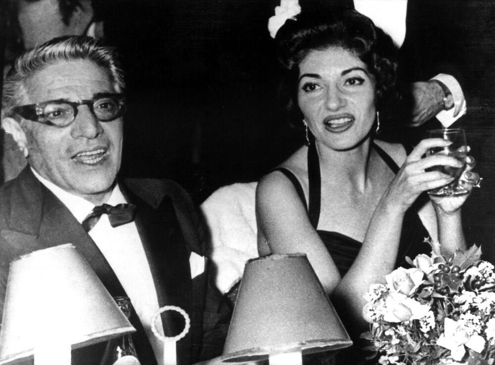 Aristotel Onazis i Marija Kalas