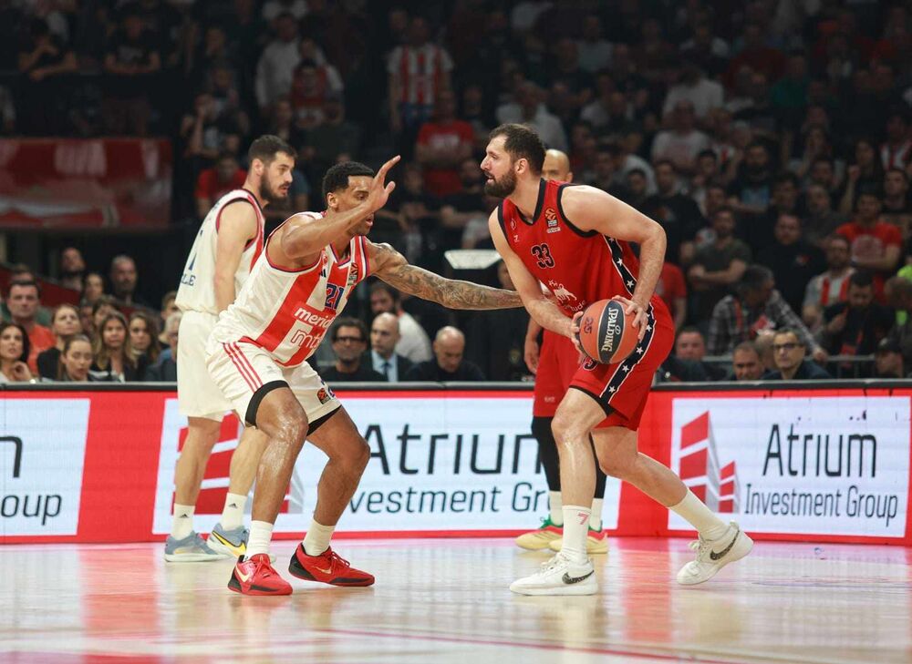 KK Crvena zvezda, KK Olimpija Milano
