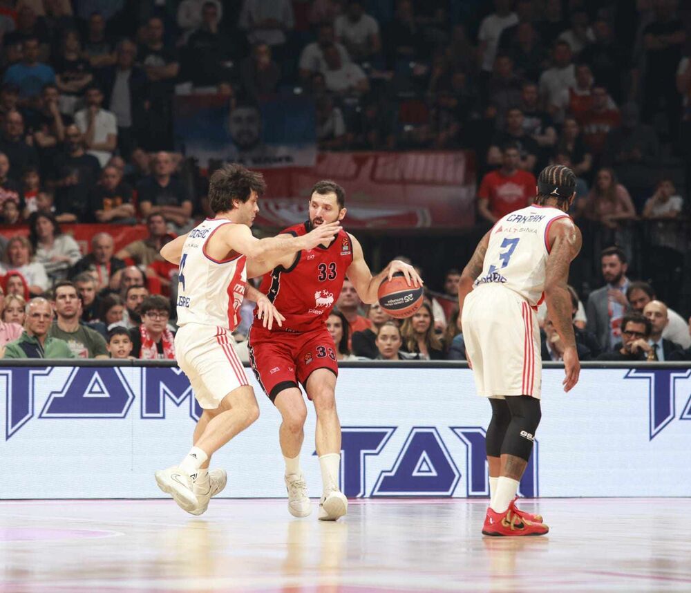 KK Crvena zvezda, KK Olimpija Milano, Evroliga