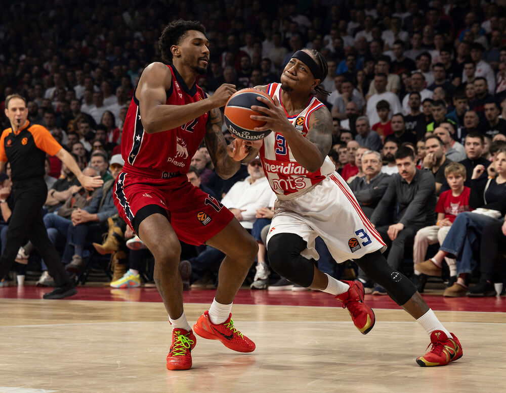 Ajzea Kenan na utakmici Crvene zvezde i Olimpije iz Milana