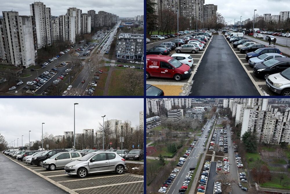 Nova parking-mesta u blokovima 61, 62, 63 i 64 na Novom Beogradu
