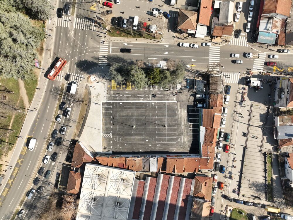 Novi parking-prostor na Banjici