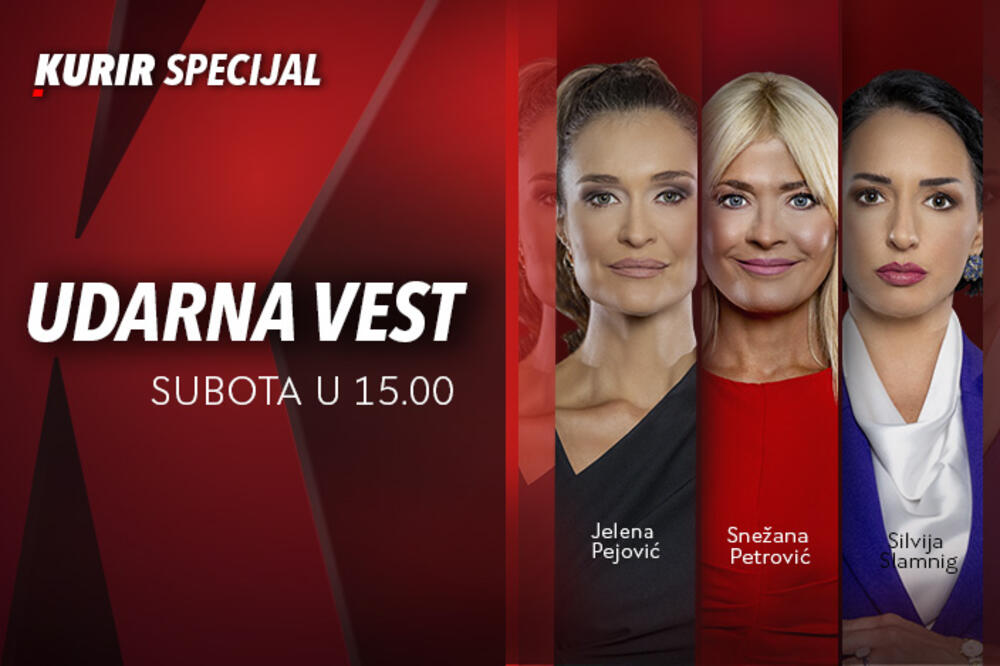 SPECIJAL „UDARNA VEST“ NA KURIR TELEVIZIJI – u subotu 15. marta od 15h pratite najaktuelnija dešavanja u Beogradu