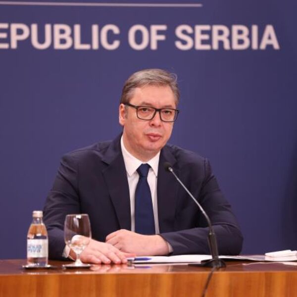 Aleksandar Vučić primljen na VMA!
