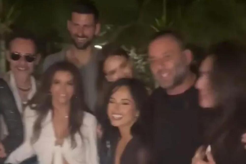 Novak bio deo ekskluzivne žurke na proslavi 50. rođendana poznate holivudske glumice (Video)