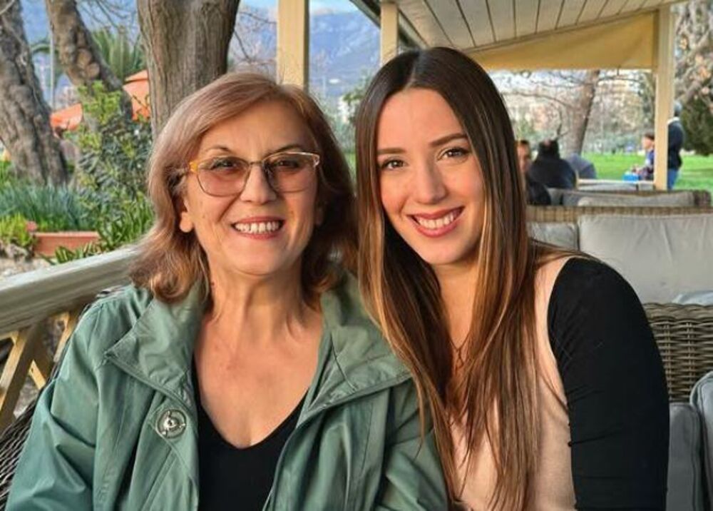 Danica Crnogorčević sa majkom