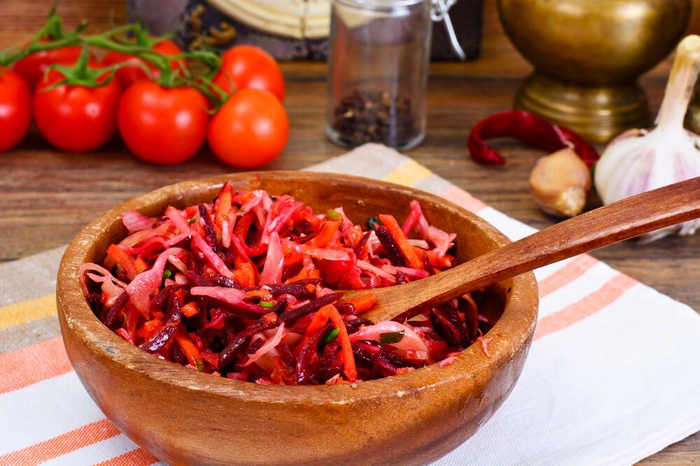 cVEKLA, Salata, Salata od cvekle, Cvekla