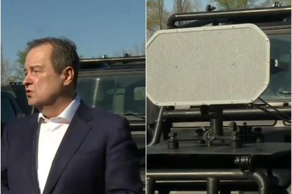 "Da vidite hoćete li preživeti": Dačić pozvao novinare da stanu ispred LRAD uređaja i saslušaju poruku! (FOTO)