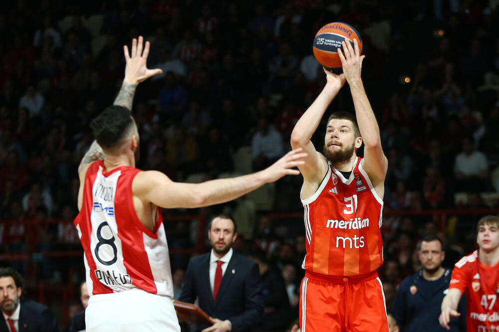 Čudo u Pireju: Desetkovana Zvezda zasijala kad je najvažnije i srušila lidera Evrolige