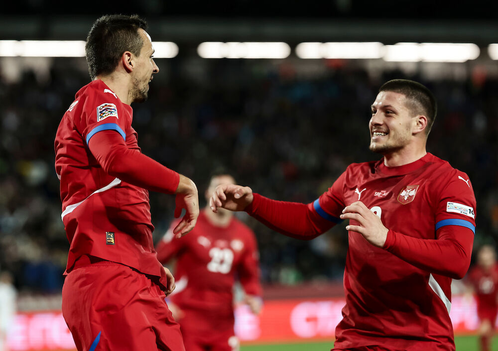 Nemanja Maksimović, Luka Jović, Fudbalska reprezentacija Srbije