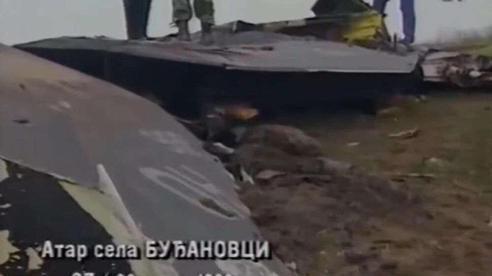 Srušen F -117 u Buđanovcima