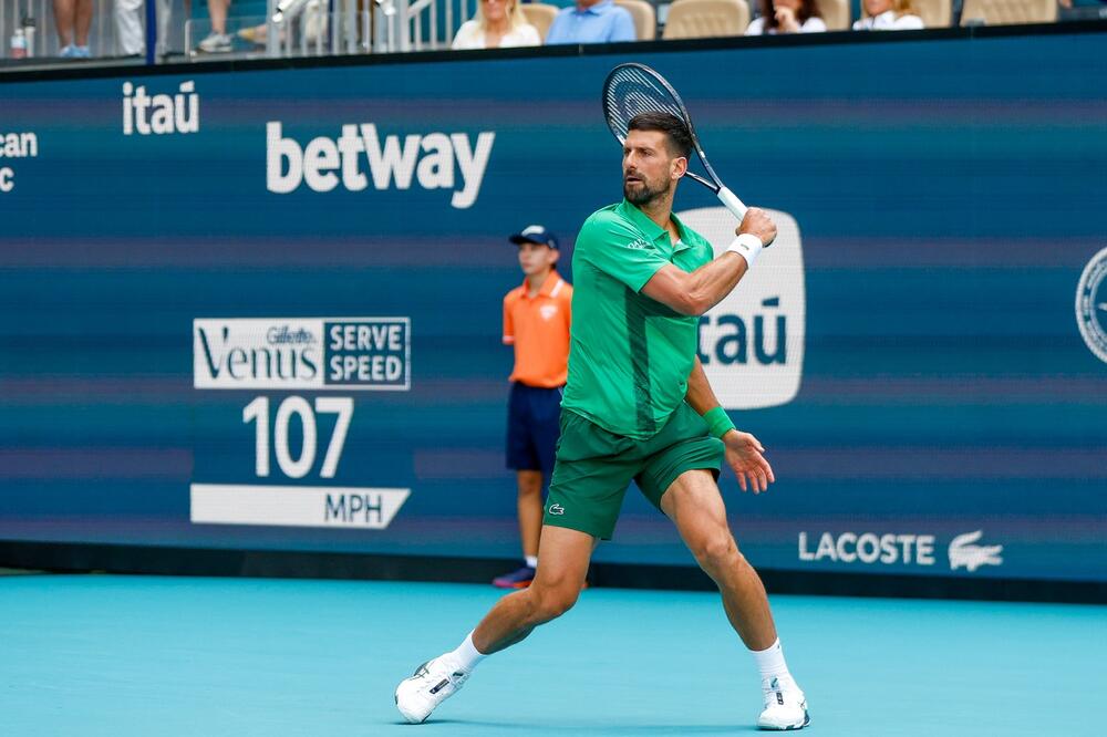 Nole nastavio da gazi: Đoković preko Amerikanca do polufinala Majamija!
