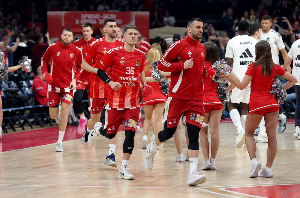 Košarkaši Crvene zvezde