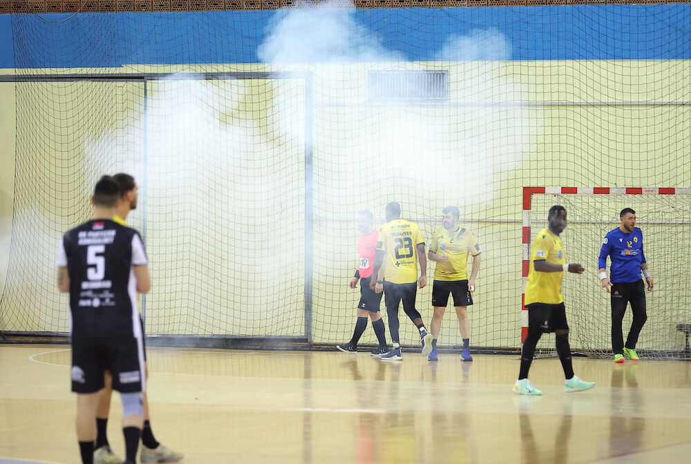 Prekid utakmice Partizana i AEK-a iz Atine
