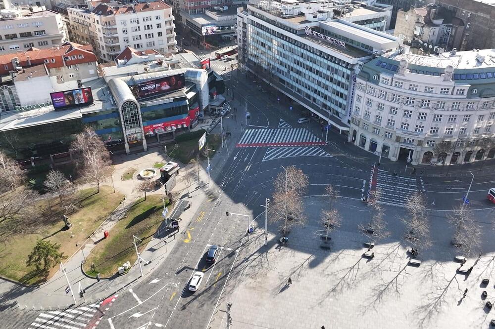 Novo saobraćajno rešenje u centru grada: Kružni tok na Trgu republike za funkcionalnost i lepši izgled