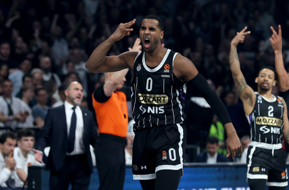 Detalj sa utakmice Partizana i Real Madrida