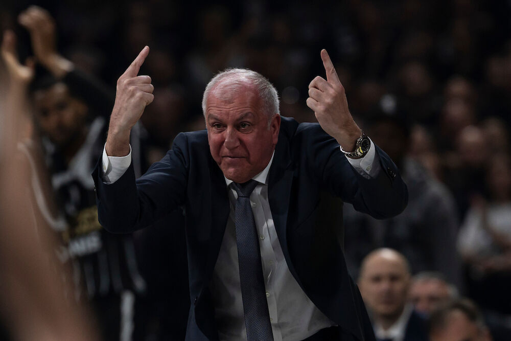 Detalj sa utakmice Partizana i Real Madrida