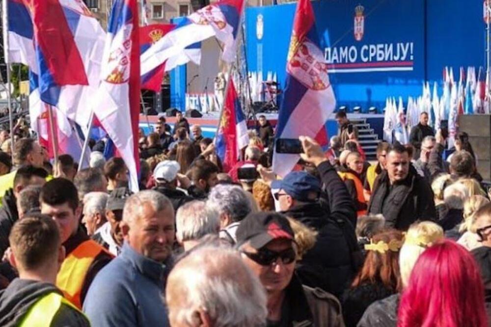 Drugi dan sabora "Ne damo Srbiju": Program se odvija na više lokacija u centru Beograda
