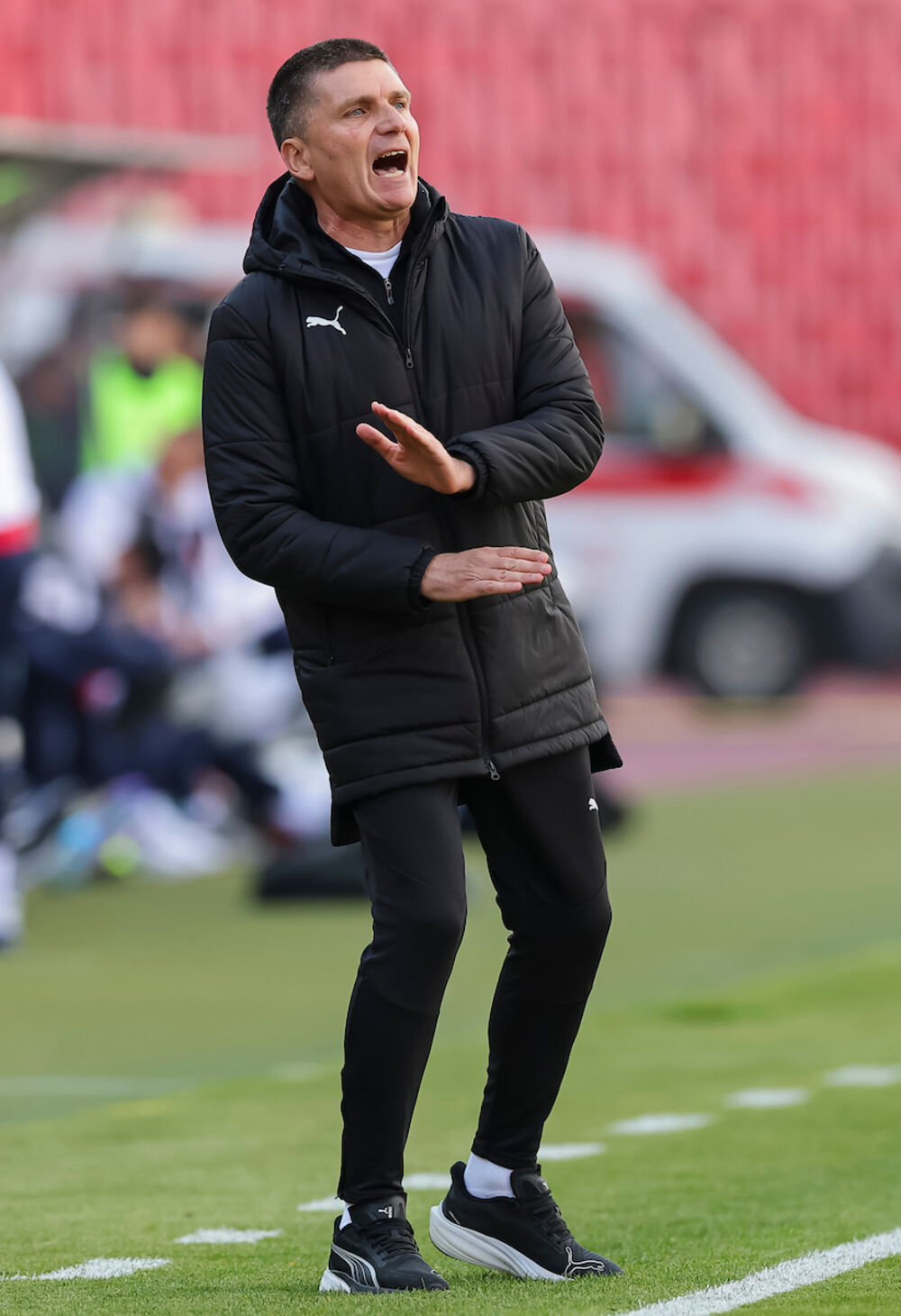 Srđan Blagojević na 176. večitom derbiju