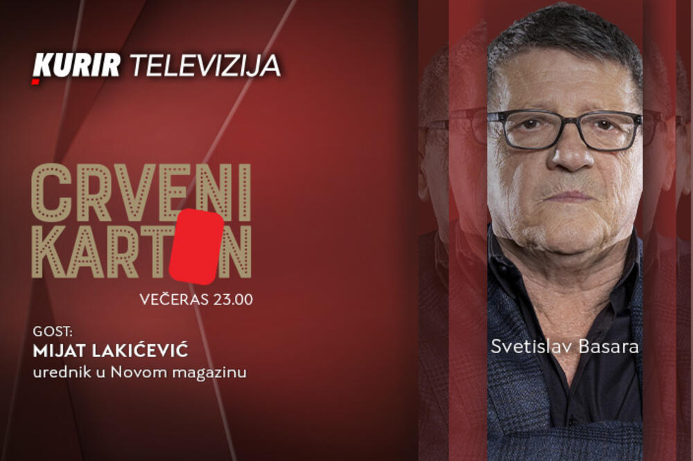 “AMERIKA CARINI SVE, PA I ISTINU” – NE PROPUSTITE CRVENI KARTON OD 23.00, gost MIJAT LAKIĆEVIĆ