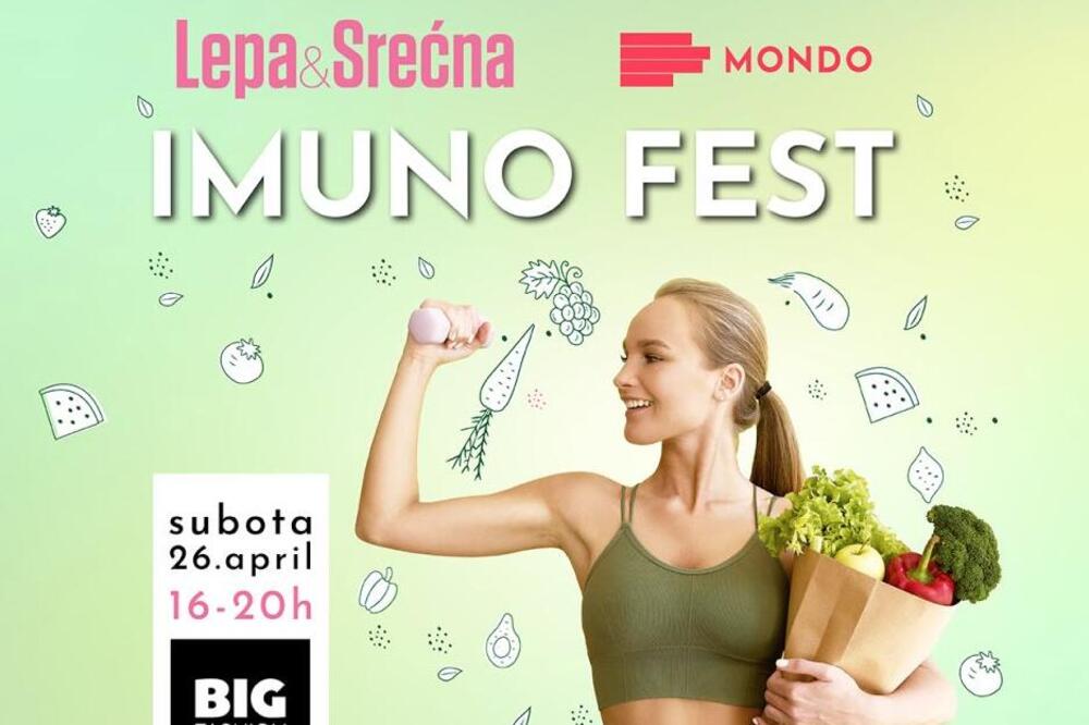 Lepa&Srećna IMUNO FEST u tržnom centru BIG FASHION – vaša doza zdravlja, energije i dobrog raspoloženja!