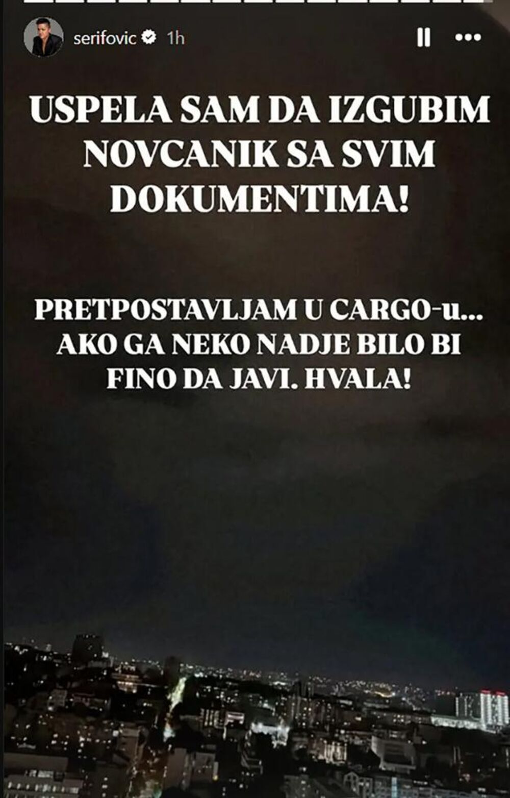 Marija izgubila novčanik