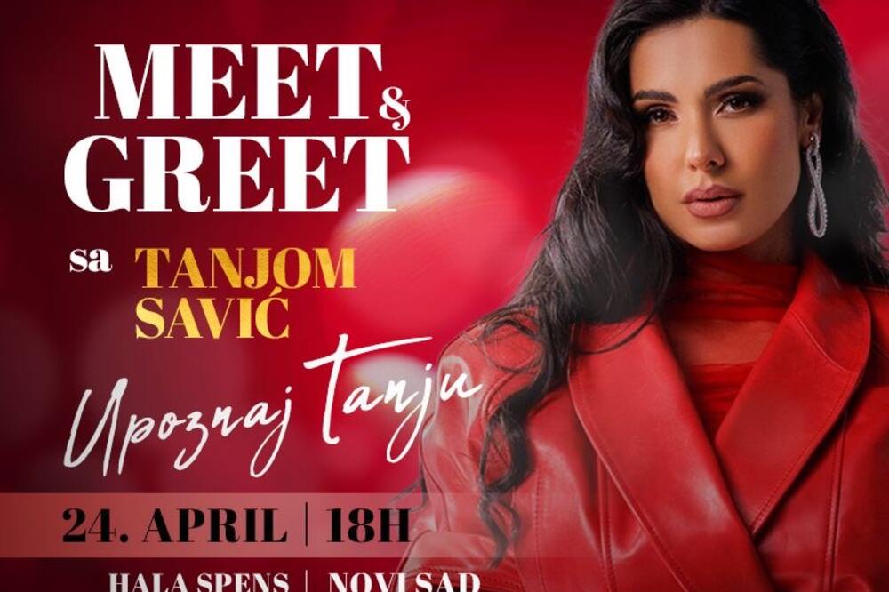 Upoznaj Tanju Savić: Muzička zvezda pomerila koncert, ali organizuje druženje iznenađenja za fanove u Novom Sadu