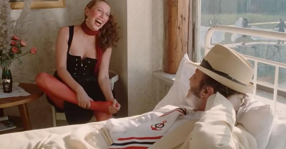 Dobrila Ćirković i Petar Božović u filmu 'Lepota poroka'