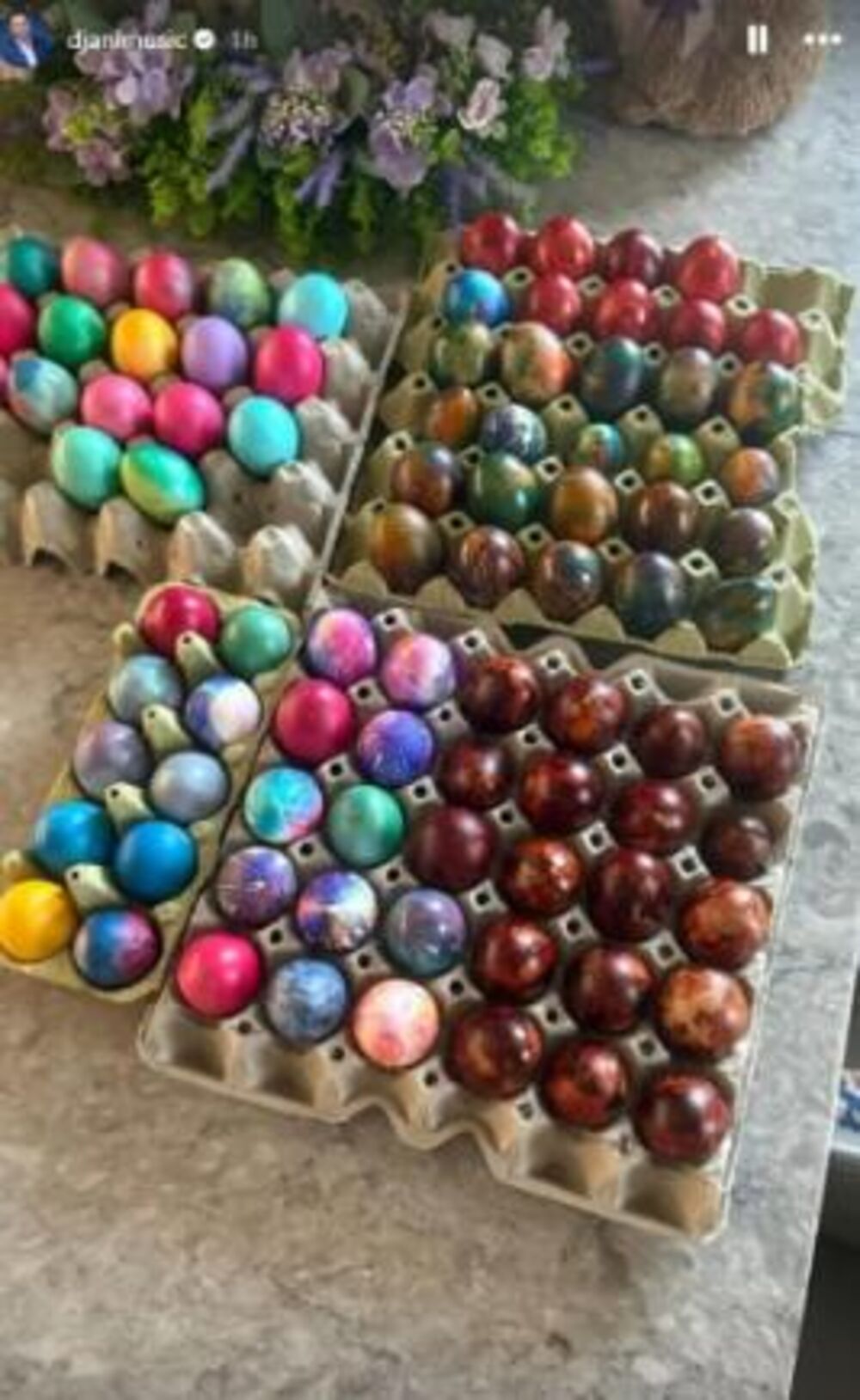 Uskršnja jaja u domu Trajkovića