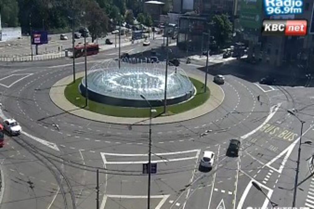 Dobro zapamtite ovakav Beograd - ove slike se ne viđaju često: Kritične deonice skroz prazne, kao "grad duhova"