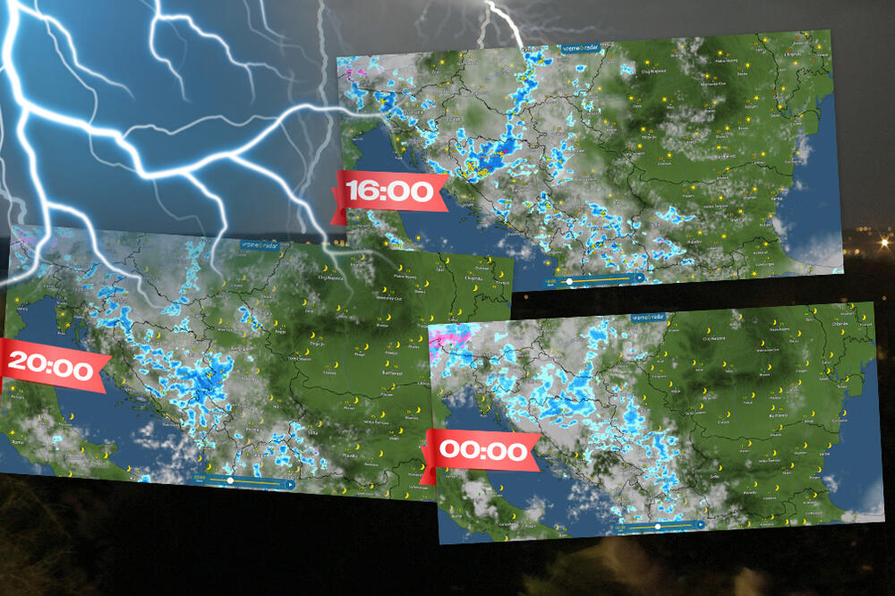 Veliko nevreme stiže u Srbiju, udariće tačno ovde, evo i kada: Spremite se, stiže nam oluja