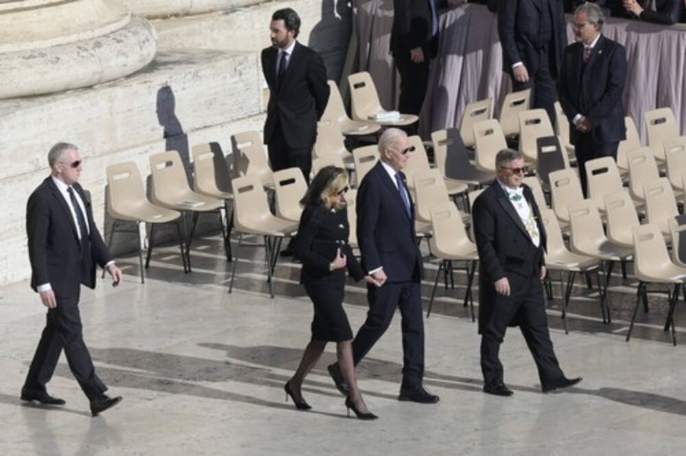 Džozef Bajden, Džo Bajden, Džil Bajden, Papa Franja