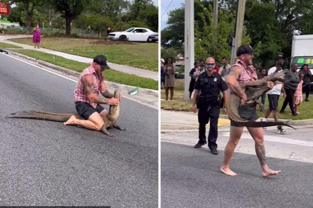 Srbin na Floridi lovi aligatore golim rukama: Amerikanci ga obožavaju, ovo bi malo ko mogao! (VIDEO)