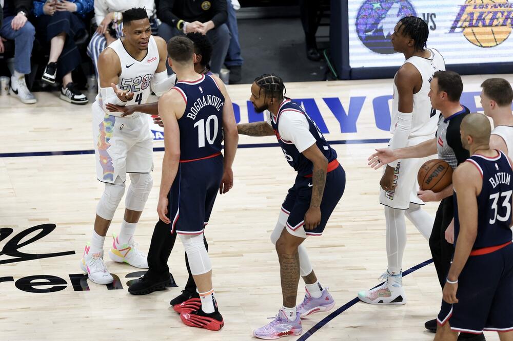 Bogdanović se sukobio sa rekorderom NBA lige! Pale teške reči i na srpskom! (Video)