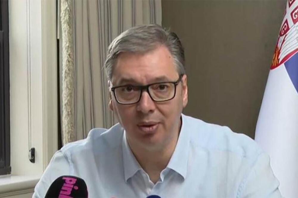 Predsednik Vučić iz Majamija o godišnjici "Ribnikara" i padu nadstrešnice u Novom Sadu!