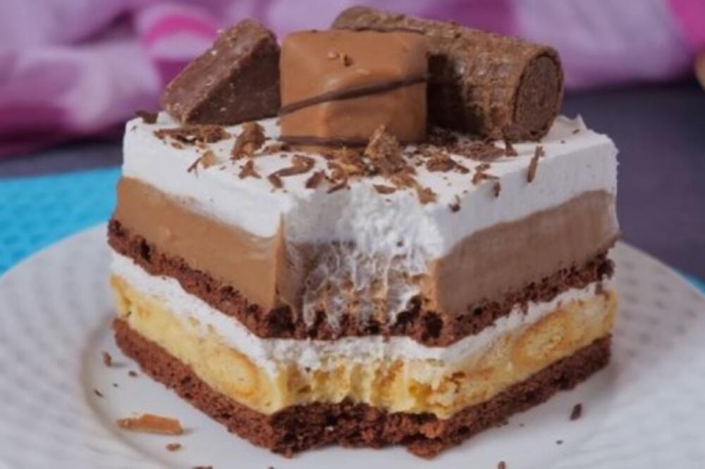Kremasta i sočna torta - jača i od Milke čokolade: Jede se u kockama, a zbog ovog sastojka se topi u ustima