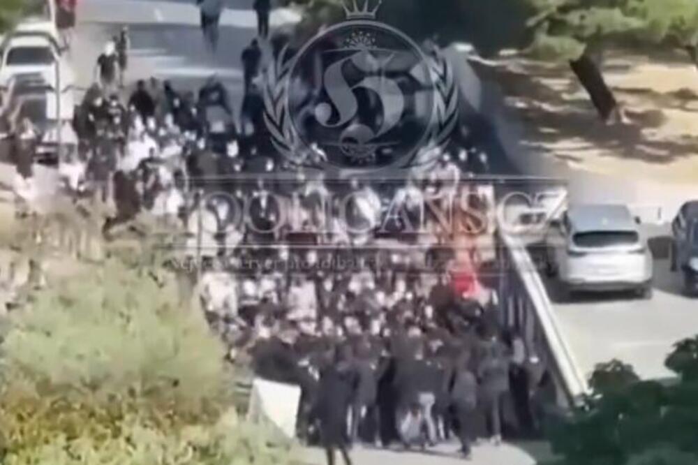 Masovna dogovorena tuča navijača Hajduka i Dinama - totalni haos u Splitu! (Video)