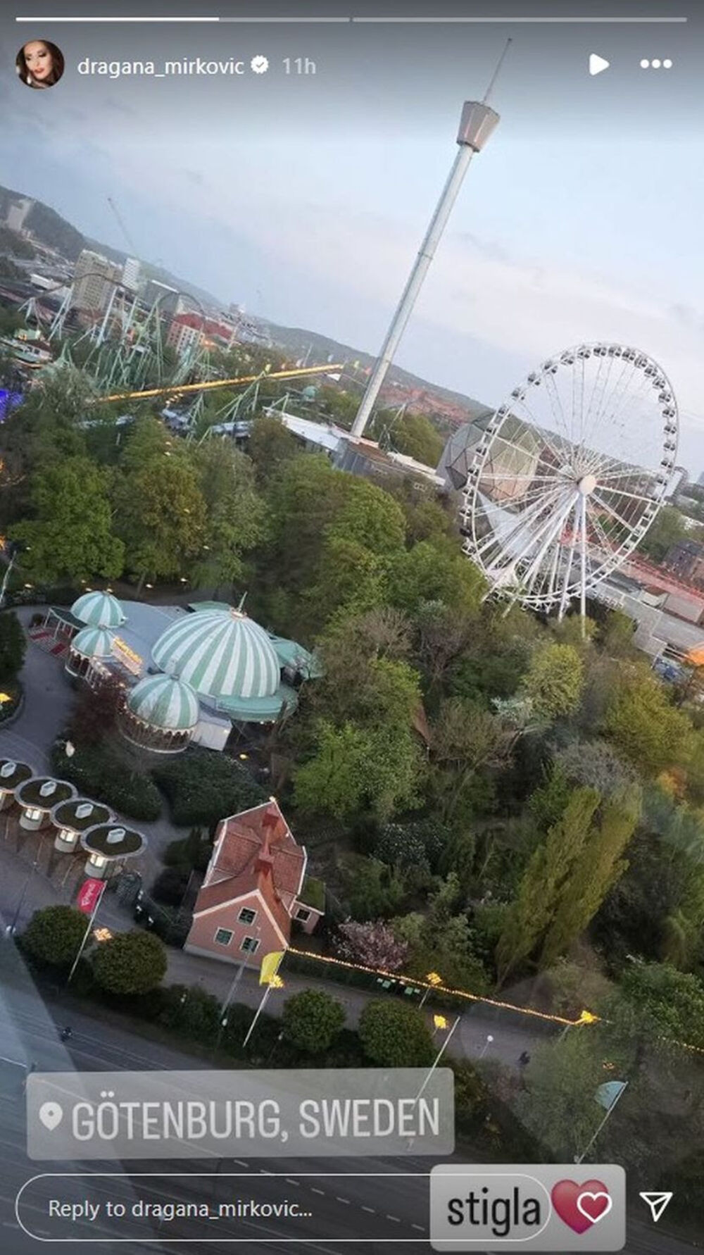 Dragana otputovala u Švedsku