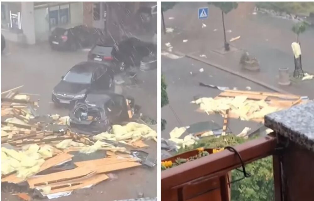 Krov se obrušio u Mladenovcu