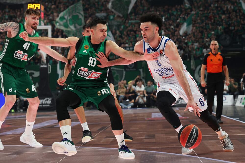Efes nije mogao do čuda u Atini! Panatinakos će braniti tron na Fajnal-foru Evrolige