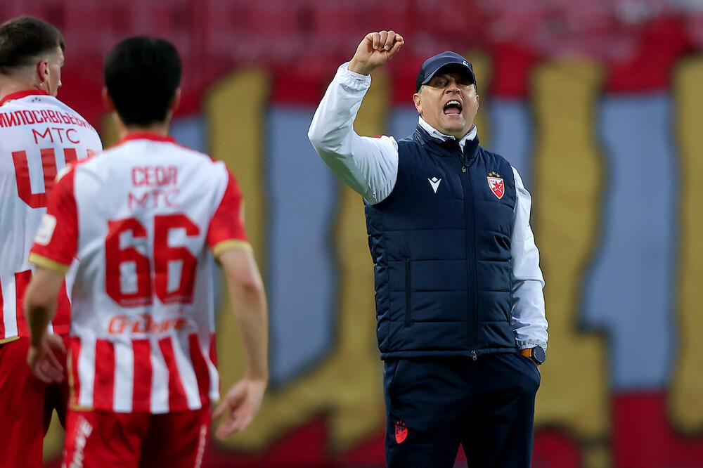 Milojević nije baš presrećan! Trener Zvezde zabrinut posle plasmana u finale Kupa